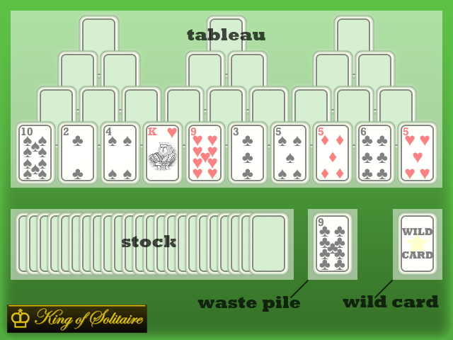 How to play tri peaks solitaire